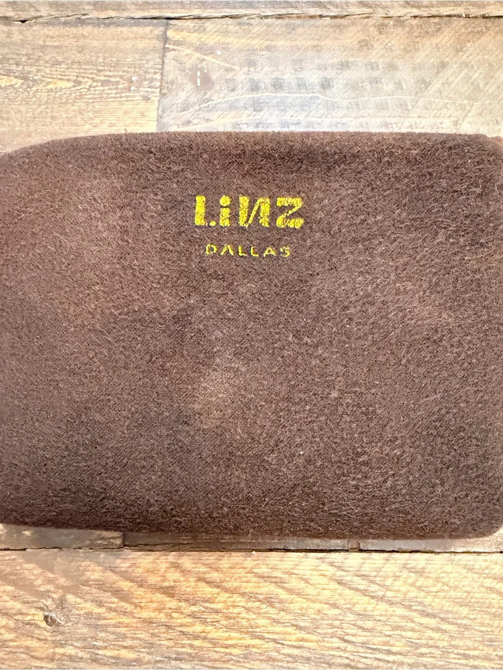 Vintage Linz Dallas Pacific Silvercloth Anti-Tarnish Storage Pouch Bag